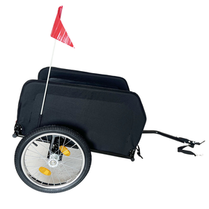 Transporttrailer 70 Liter/60Kg Fietsaanhangwagen Met Handkoppeling <span class=keywords><strong>Trolley</strong></span> - Product Image 1