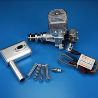 Moteur à essence/pétrole en métal DLE30 DLE 30CC d'origine avec carburateur Walbro pour avion modèle réduit RC à aile fixe