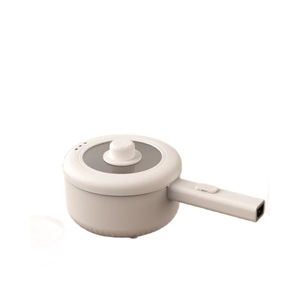 หม้อหุงข้าวไฟฟ้าขนาด 2 ลิตร สีขาว ทรงกลม ขนาดเล็ก พกพาสะดวก สำหรับนักศึกษาหอพัก หม้อไฟฟ้าขนาดเล็ก หม้อหุงต้มขนาดเล็ก - Product Image 1