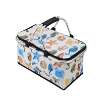 Koelertas op maat, groothandel, ecologisch, picknick, non-woven, waterdicht, draagbaar, Oxford, thermisch geïsoleerd, met ritssluiting