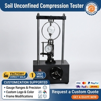Appareil d'essai de compression non confinée (UCS) pour l'ingénierie géotechnique et les essais de laboratoire de sols en génie civil