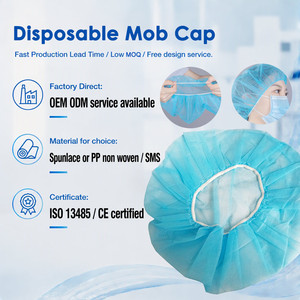 <span class=keywords><strong>Gorro</strong></span> Quirúrgico Desechable de Tela No Tejida con Clip, <span class=keywords><strong>Gorro</strong></span> para el Cabello, <span class=keywords><strong>Precio</strong></span> de Fábrica - Product Image 1