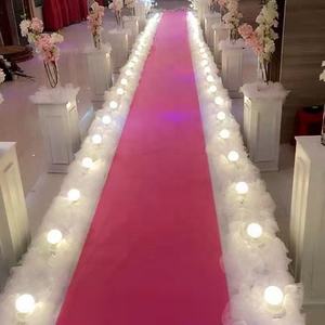 ديكور زفاف فاخر ممر العدائين محطة مخصصة الطريق استشهد ضوء سلسلة الغزل زخرفة حزب الديكور الدعائم اللوازم - Product Image 5