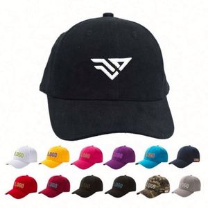 Custom Logo 6-Panel Cotton Baseball Cap Cream Color for Promotions-Factory Price - Product Image 1