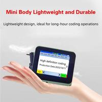 Mini-imprimante jet d'encre portable pour codes de lots, séchage rapide, codage de dates et numéros sur œufs, TIJ