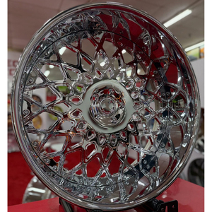 Jantes forgées SJ Custom 5x127 6x139.7 5x114.3 24x14 22x12 6x5.5 22 26 24 pouces pour Dodge <span class=keywords><strong>Viper</strong></span> <span class=keywords><strong>Chevrolet</strong></span> <span class=keywords><strong>Corvette</strong></span> C8 - Product Image 6