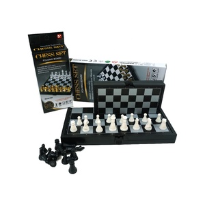 Set di scacchi da torneo - Set di scacchi Giochi da tavolo da viaggio | Set di scacchi da viaggio magnetici con scacchiera pieghevole | Gioco di scacchi da viaggio portatile con