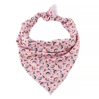 Bandana triangular para mascotas, con logotipo impreso personalizado, para perros y gatos