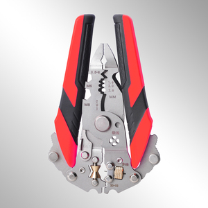 OEM DIY elektrische pen-draadstripper Multifunctionele schaar met grote opening Verstelbare wikkelriem Hardware Staalspanningstester - Product Image 4