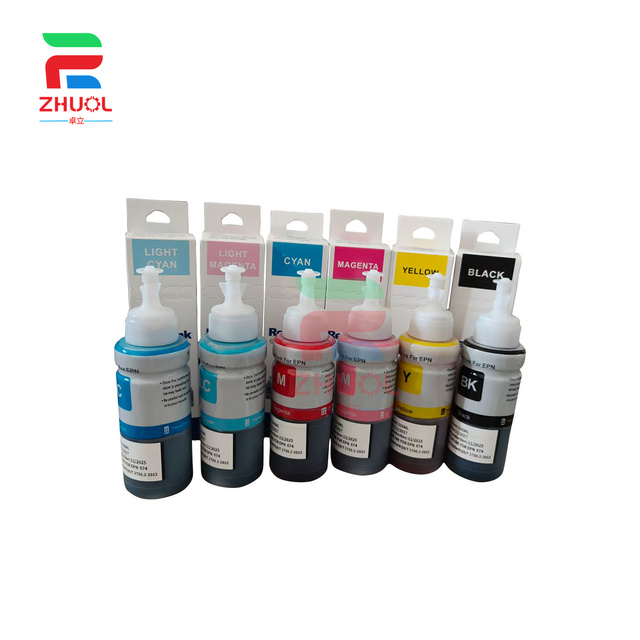 Premium 674 Refill Printer Pigment Ink High Quality Bottle Refill Ink for Epson L1800 L850 L800 L805