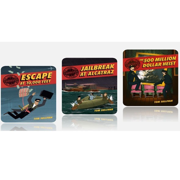 Unresolved case files-3 volumes-color coated paper