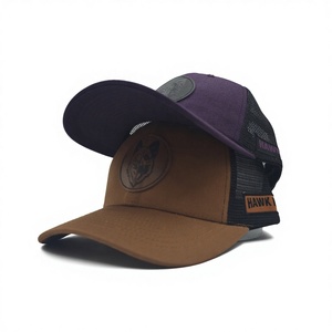 Private Label Richardson 112 Trucker Hat Custom Leather Patch Low MOQ Tactical Outdoor Fishing Hunting <b>Mesh</b> Back Snapback - Product Image 2