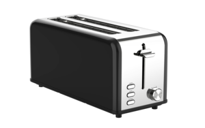 <span class=keywords><strong>Tostadora</strong></span> moderna de 4 rebanadas con <span class=keywords><strong>ranura</strong></span> extra <span class=keywords><strong>ancha</strong></span> para bagels <span class=keywords><strong>y</strong></span> pan grueso Modelo básico para uso doméstico Proveedor OEM - Product Image 3