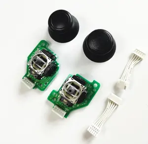 Left Right Analog Joysticks Wii With PCB And Flex Cable Assembly Replacement For Nintend Wii U Gamepad Controller