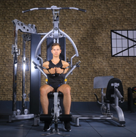 Machine multifonctionnelle d'entraînement de force d'équipement de forme physique de station de la maison 5 pour la séance d'entraînement complète