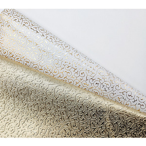 بسعر الجملة جلد صناعي منقوش بطراز ذهبي من كلوريد البولي فينيل لتعبئة الحقائب صندوق أحذية قماش دفتر الملاحظات - Product Image 4