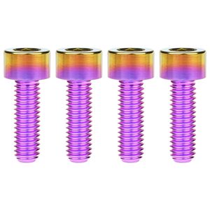 Tornillo de Cabeza Hexagonal de <span class=keywords><strong>Titanio</strong></span> Ti M5 X 10 12 16 18 20 23 25 30 35 40 45 50 55 60 mm para Bicicleta - Product Image 4