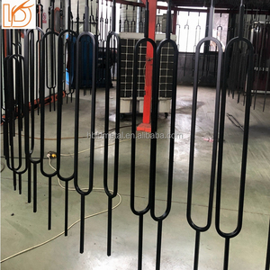 Ld kim loại hiện đại cầu thang lục bình với 28 inch hình bầu dục cho trang trí trong nhà cầu thang lan can (Q-119) - Product Image 3