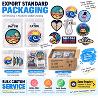 Patch brodé thermocollant en gros, thème Voyage, Nature, Espace, Rétro, Paysage, Camping, Planète, pour extérieur