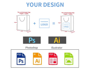 Bolso de mano de lujo con logotipo personalizado para joyería, pequeño bolso de compras Kraft para boda, Boutique, cosméticos, gafas, relojes, regalos pequeños - Product Image 6