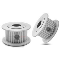 SH-HTPA-S3M060-32-A-P-d6 Pulley Timing Aluminium Diameter Lubang 6-16mm