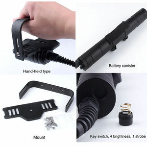 Ống Đựng 4500lm Dưới Nước IP68 200M Có Thể Sạc Lại Được Đèn Chụp Ảnh Video Đèn Pin Đèn Pin Lặn Có Bình Khí - Product Image 3