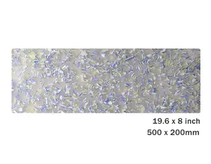 水彩醋酸纤维素片，19.6x8英寸，防刮板和防刮板制作，吉他制造商