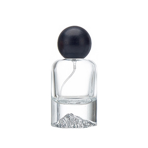 Flacons en verre disponibles 30ml 50ml 100ml Flacon <span class=keywords><strong>de</strong></span> <span class=keywords><strong>parfum</strong></span> cylindrique en verre avec bouchon - Product Image 4