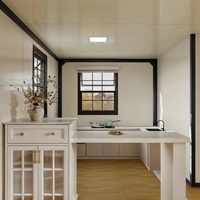 Maisons préfabriquées extensibles de 20, 30 et 40 pieds à prix réduit, conteneurs habitables entièrement préfabriqués avec salle de bain, maisons préfabriquées de luxe modernes