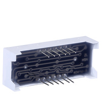 NEWSHINE XH-3642AGW Affichage LED à 7 segments à 4 chiffres de 0,36 pouces, segments blancs diffusés, couleurs complètes, utilisation en intérieur, durée de vie de 50 000 heures