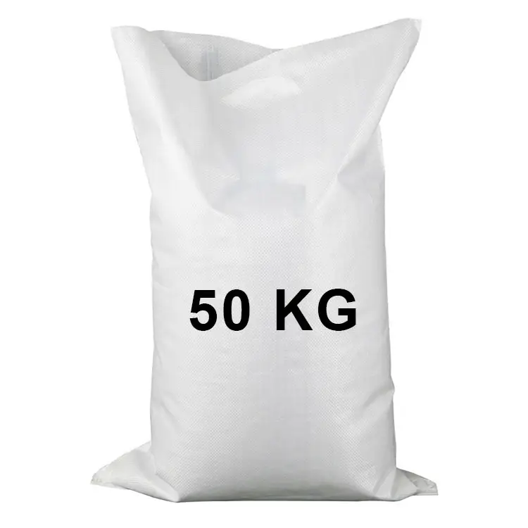Sacchetto tessuto Pp plastica 50kg Pp tessuto per semi grano farina di riso