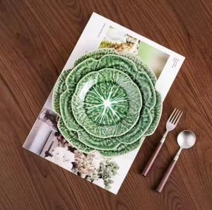 Vente flash 2024 Bol en céramique écologique uni - 9 pouces en forme de fleur à pétales en dentelle pour salade, riz, <span class=keywords><strong>petit</strong></span>-déjeuner, usage domestique, porcelaine osseuse - Product Image 5