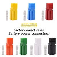 Conector de batería de alta corriente de 1 Pin 600V 75A conector de batería de un solo polo para carretilla elevadora eléctrica enchufe de carga rápida