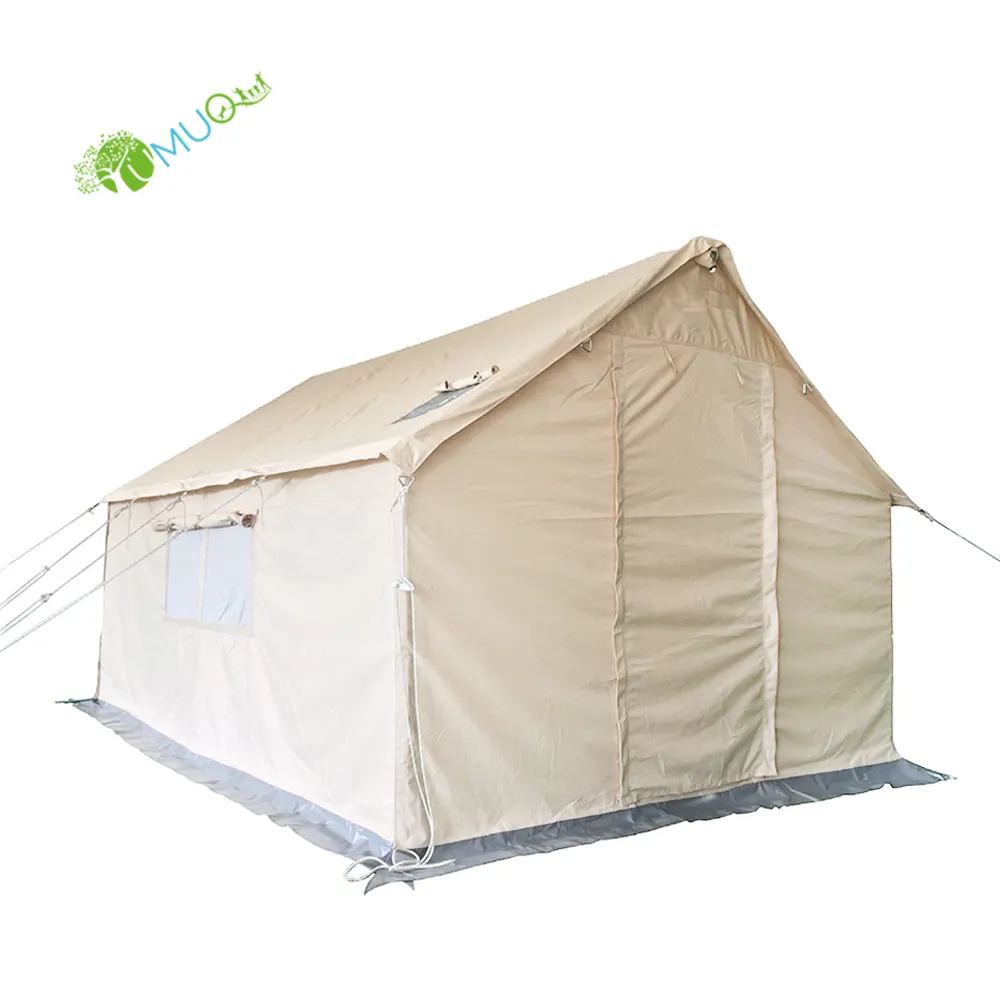 YumuQ Tenda de parede Oxford personalizada Glamping de tecido de lona luxuosa 100% algodão 360 G/M 3m 4m 5m 6m 7m 360 G/M