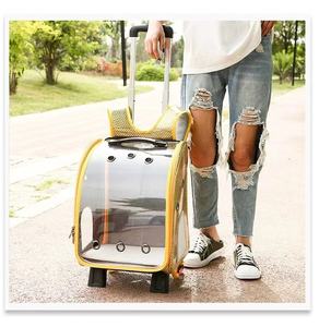 กระเป๋าใส่สัตว์เลี้ยงระบายอากาศได้แบบใหม่กระเป๋าเป้สะพายหลังสุนัขลูกแมวอวกาศกระเป๋าเป้สะพายหลังสำหรับแมวแคปซูลมีหน้าต่าง - Product Image 2