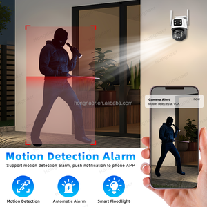 Hongnaer 6MP 2 ống kính 4/6/8CH ngoài trời nhà giám sát IP CCTV WIFI Hệ thống <span class=keywords><strong>camera</strong></span> icsee Kit không dây NVR an ninh Hệ thống <span class=keywords><strong>camera</strong></span> - Product Image 5