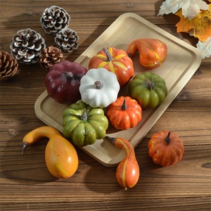 Wholesale Foam Fall Pumpkin Figurine for Home Decoration Thanksgiving Christmas Halloween Easter Graduation Celebrations High - Product Image 2