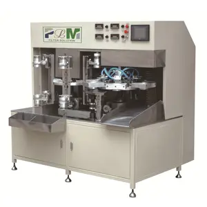 Eco filter making machine PLHJ-6 Full-auto ECO Filter Rotary Heat Plating Machine