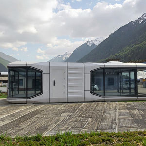 उच्च गुणवत्ता वाले आधुनिक प्रीफैब्रिकेटेड स्टील संरचना कैप्सूल हाउस के साथ लक्जरी होटल के उपयोग के लिए फास्ट इंस्टॉल कस्टम आकार बेडरूम - Product Image 3