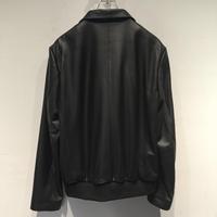 Veste en cuir d'agneau véritable noire slim décontractée pour homme, fermeture éclair sur le devant, logo, douce, confortable et respirante, vêtement d'extérieur quotidien, automne