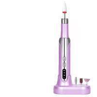 Machine à polir les ongles professionnelle rechargeable par USB, perceuse à ongles électrique à grande vitesse, coupe-ongles portable, outil de soin des ongles pour