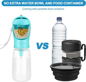 Borraccia per Cani da 20oz per Sublimazione, Portatile per Esterni, Personalizzabile, con Dispenser in Silicone - Product Image 5