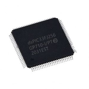 ไมโครคอนโทรลเลอร์ DSPIC33FJ256GP710A-I/PT ไอซี MCU 16 บิต 256KB แฟลช 100TQFP รุ่น DSPIC33FJ256GP710A-I/PT - Product Image 1