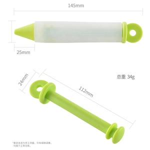 Offre Spéciale <span class=keywords><strong>Silicone</strong></span> glaçage chocolat <span class=keywords><strong>plaque</strong></span> peinture stylos bricolage décoration outils crème seringue stylo pour gâteau pâtisserie - Product Image 2