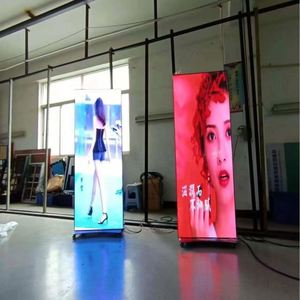 Stand différentes tailles P2.5 intérieur LED affichage affiche écran mobile numérique LED Portable écran publicitaire - Product Image 1