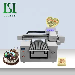 LSTA3-668 2022 New China Automatic multicolor Edible Food Cake Macaron Chocolate Candy Marshmallow Cookies Printer Machine