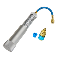 Seringue à huile et à colorant 1/4 pouce Sae R134A 2Oz, graisseur manuel, pistolet à graisse, outil d'injection de liquide de refroidissement pour climatisation automobile