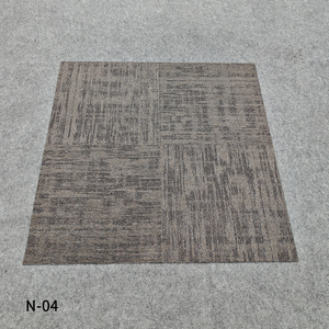 Moquette commerciale moderne en polypropylène à boucles, style tufté, avec amorti écologique, motif brique, pour bureaux, vente en gros - Product Image 1