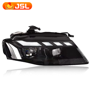 Khusus untuk 08-12 Audi A4 lampu depan perakitan modifikasi lensa LED lampu siang hari dengan Sequential lampu sein - Product Image 2