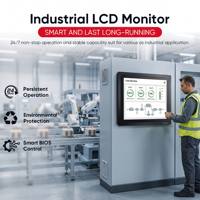 Panel PC Industrial KEINONE de 21.5 Pulgadas con Pantalla Táctil Capacitiva para Monitoreo de Máquinas MES en Fábricas Inteligentes Interiores con Sistema Operativo Android